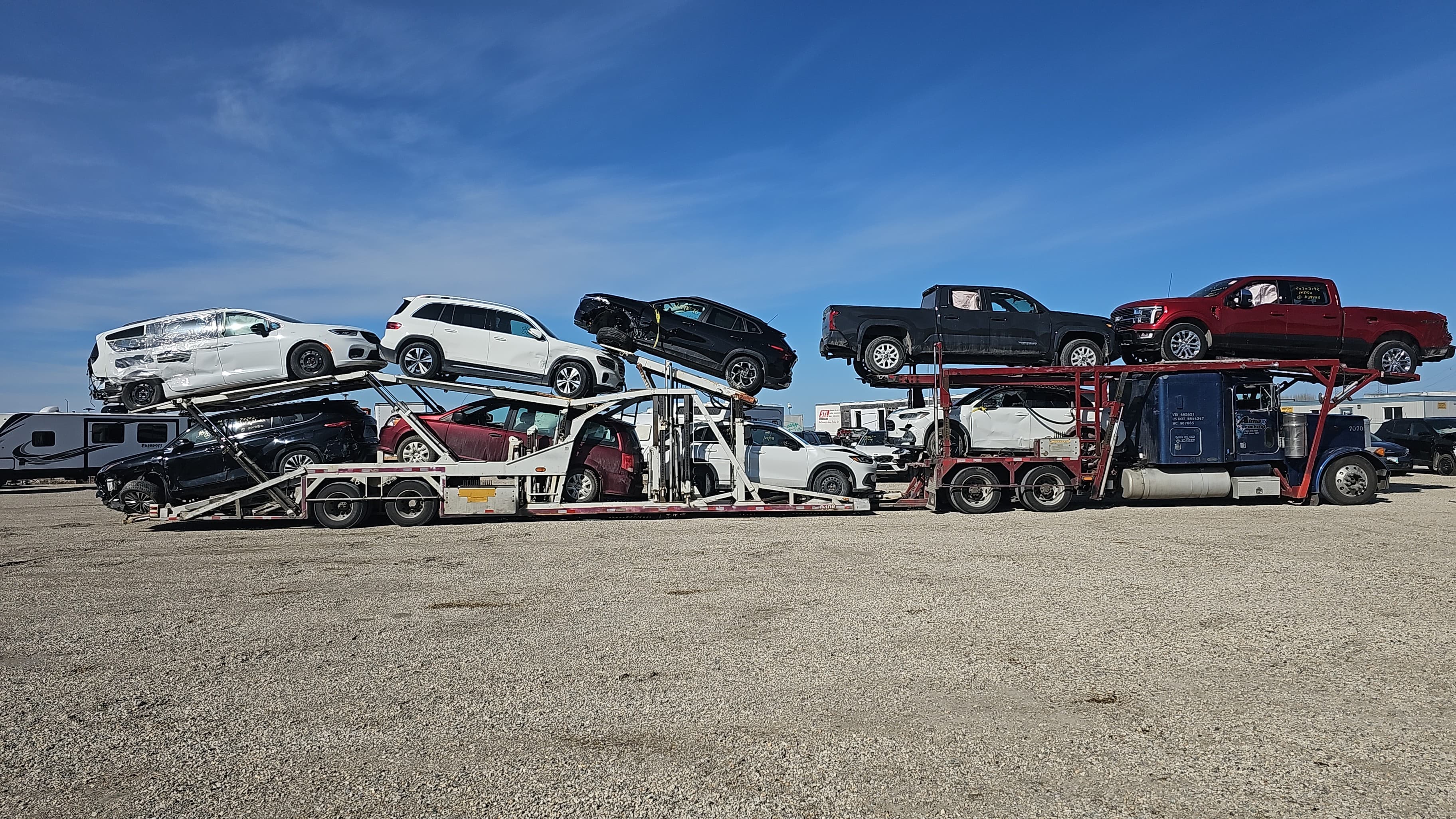 How to Ship a Heavy Duty Truck Across Canada — Prairie Auto Transport